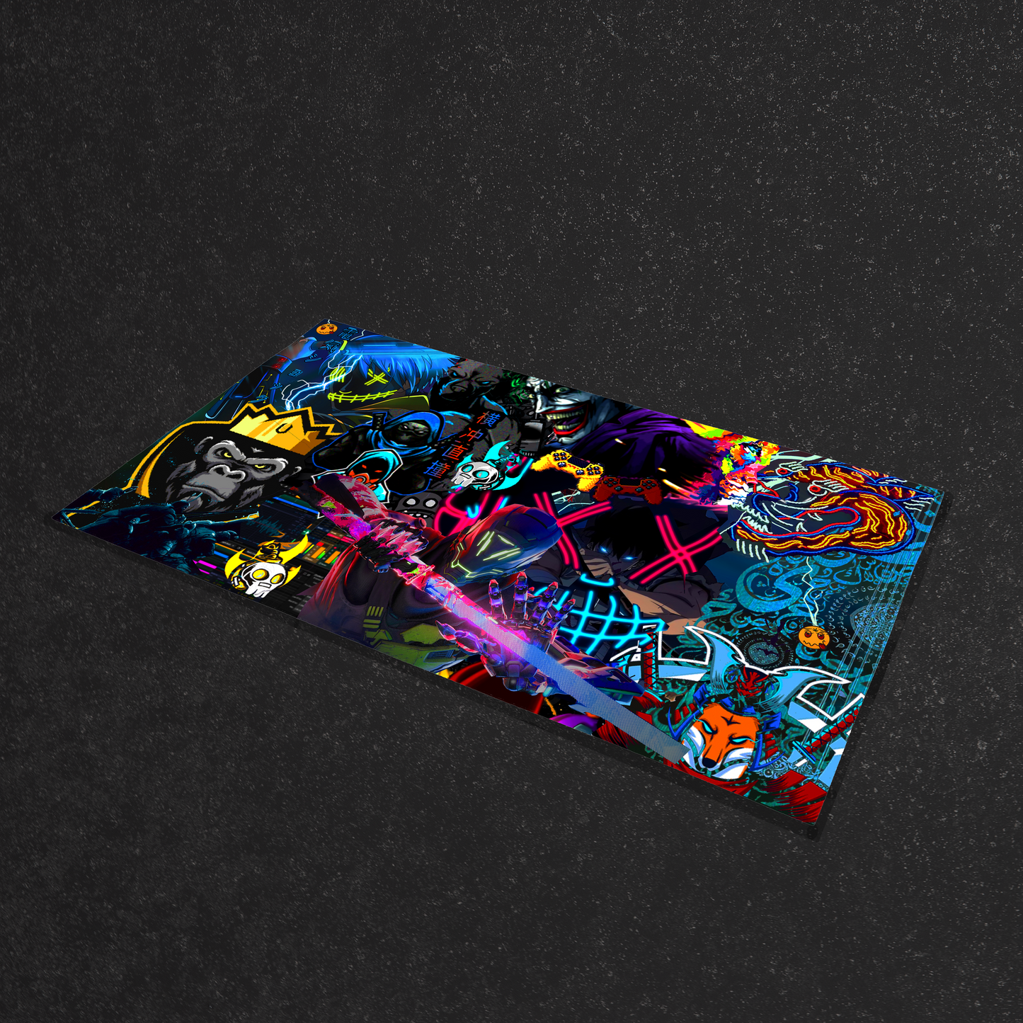 THE CYBERPUNKY DESK MAT