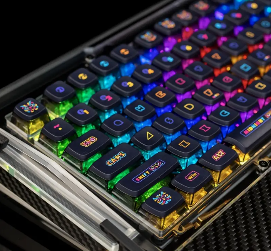 BLAZING KEYCAPS