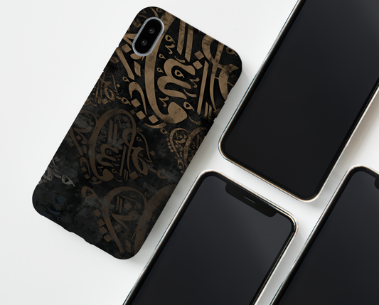 ARABIC GOLD PHONE COVER