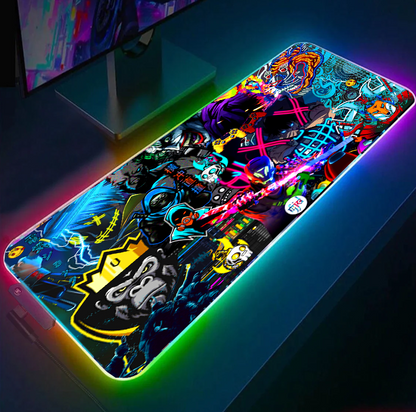 ELECTROSHOCK VS CYBERPUNK DESK MAT