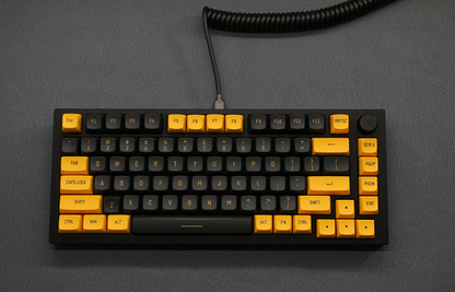 BLACK & YELLOW KEYCAPS