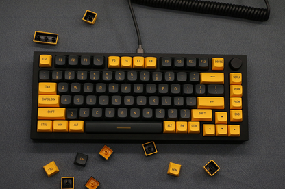 BLACK & YELLOW KEYCAPS