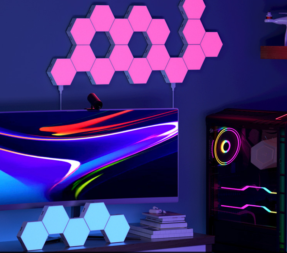 HEXAGON LED LIGHTING SET