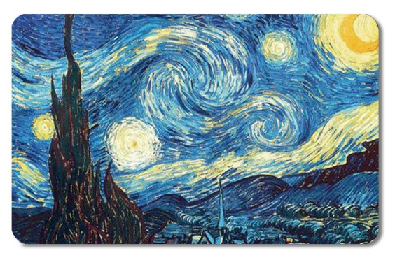 STARRY NIGHT CARD COVER