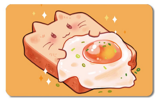 CUTE BREAD CARD COVER