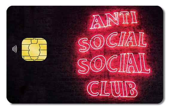 ANTI SOCIAL SOCIAL CLUB CARD COVER