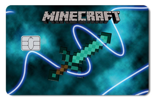 MINECRAFT CARD COVER