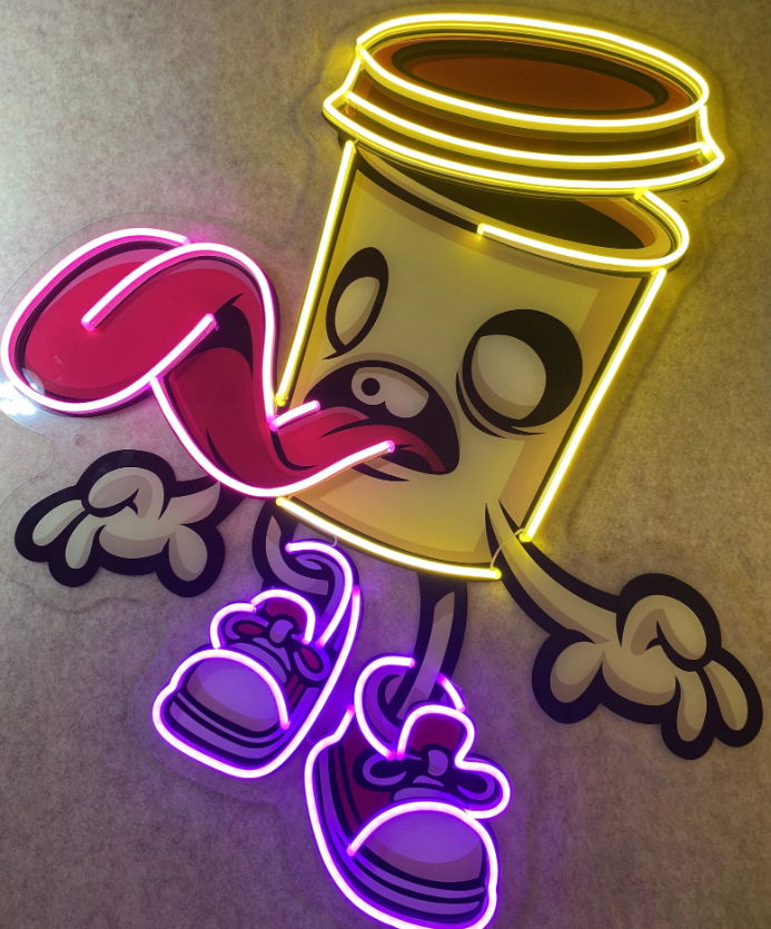 DRUNKEN COFFEE NEON