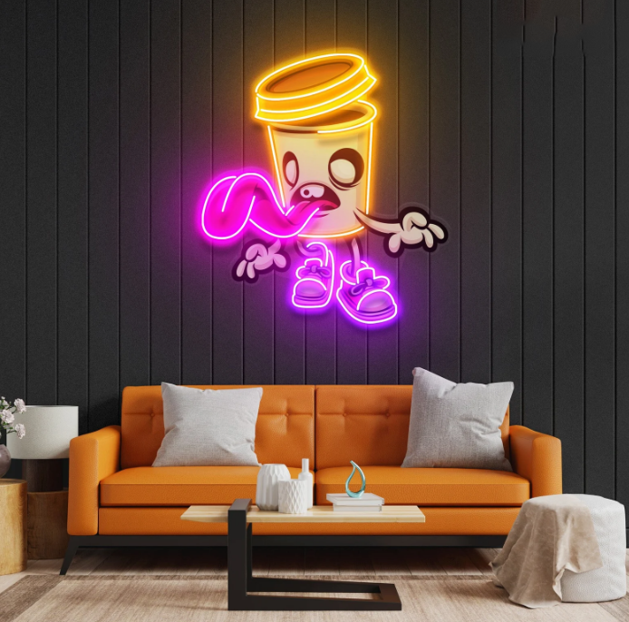 DRUNKEN COFFEE NEON