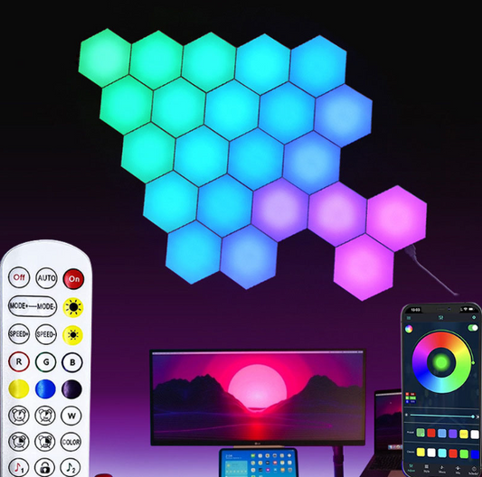 HEXAGON LED LIGHTING SET