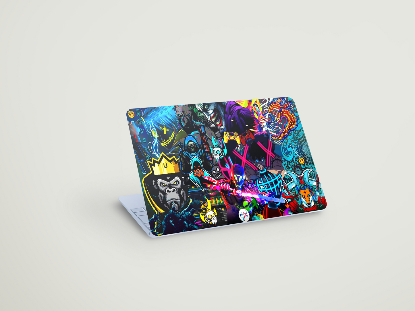 ELECTROSHOCK  VS CYBERPUNK LAPTOP COVER