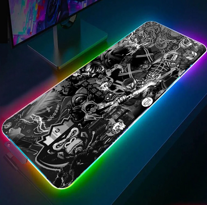 ELECTROSHOCK VS CYBERPUNK DESK MAT